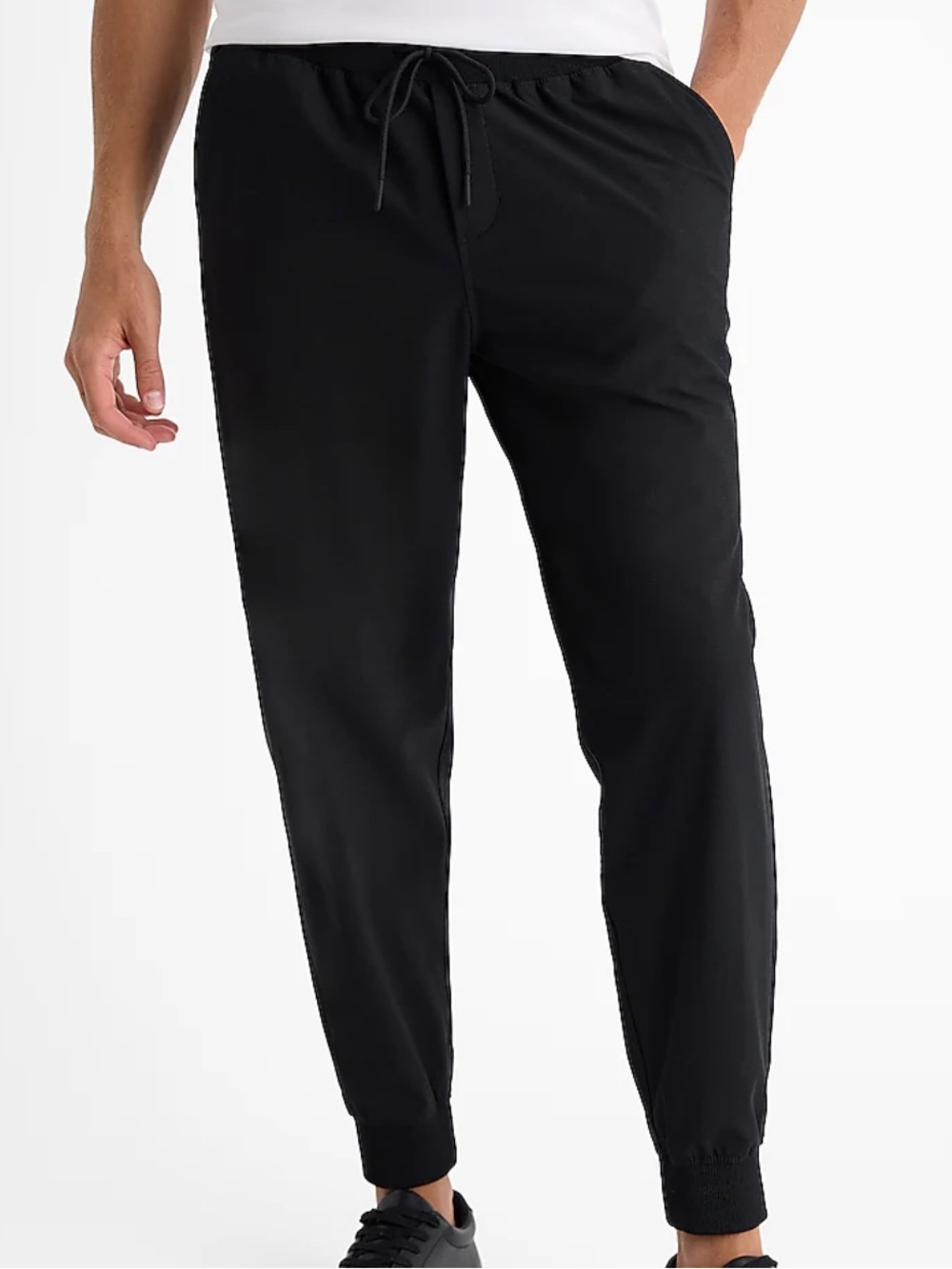 Express Men's Black Drawstring Joggers- XS